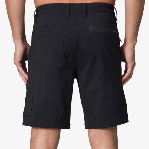Bramble Utility Walkshort - Caviar - Back View