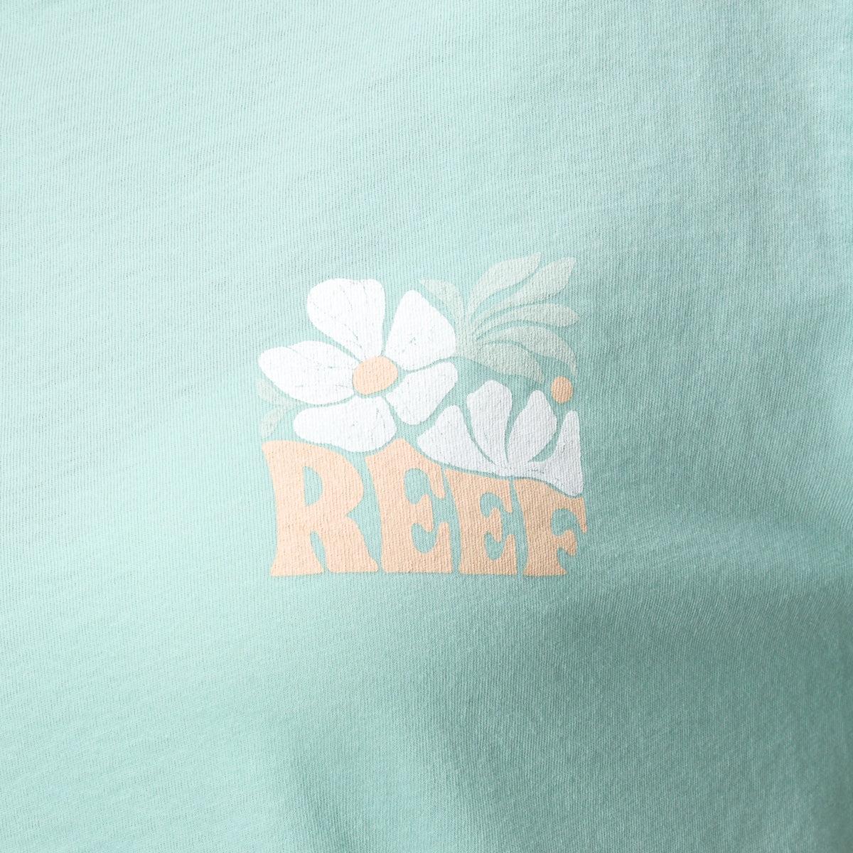 Koda 18" Crop T-Shirt - Eggshell - Down the Line 1 View