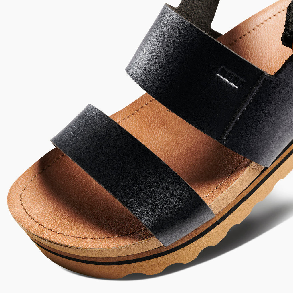 Vista Hi Buckle - Black/Tan - Down the Line 1 View