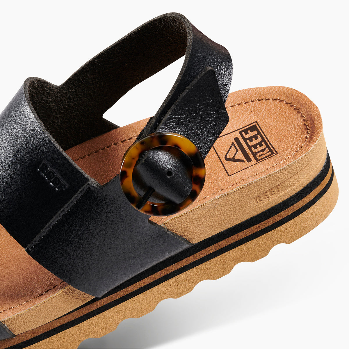 Vista Hi Buckle - Black/Tan - Down the Line 2 View