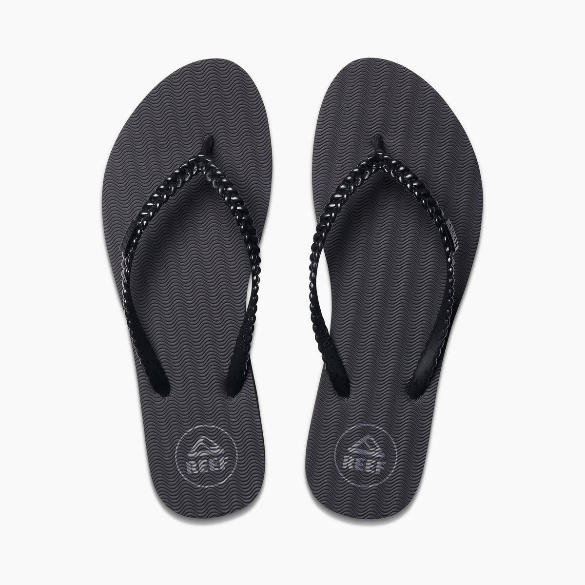 Seaside Twist - Black - Top View