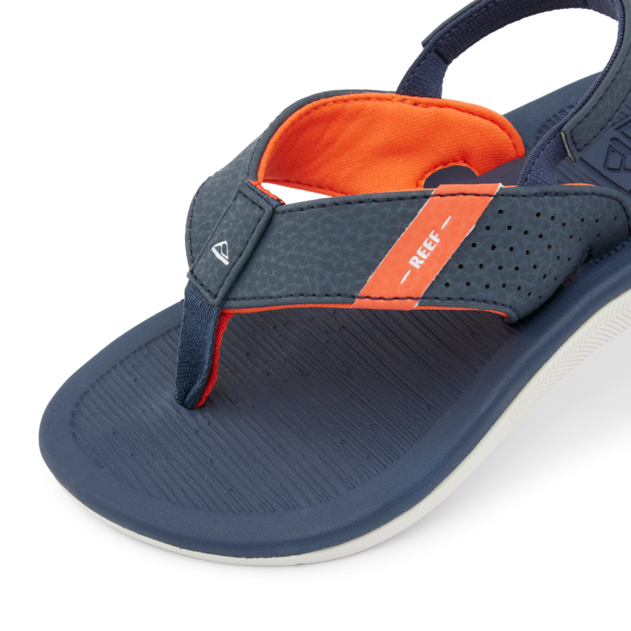 Little Santa Ana - Navy/White/Orange - Down the Line 1 View