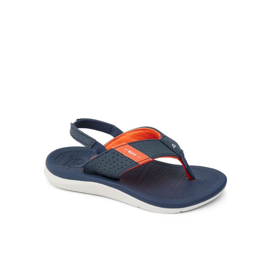 Little Santa Ana - Navy/White/Orange - Main View