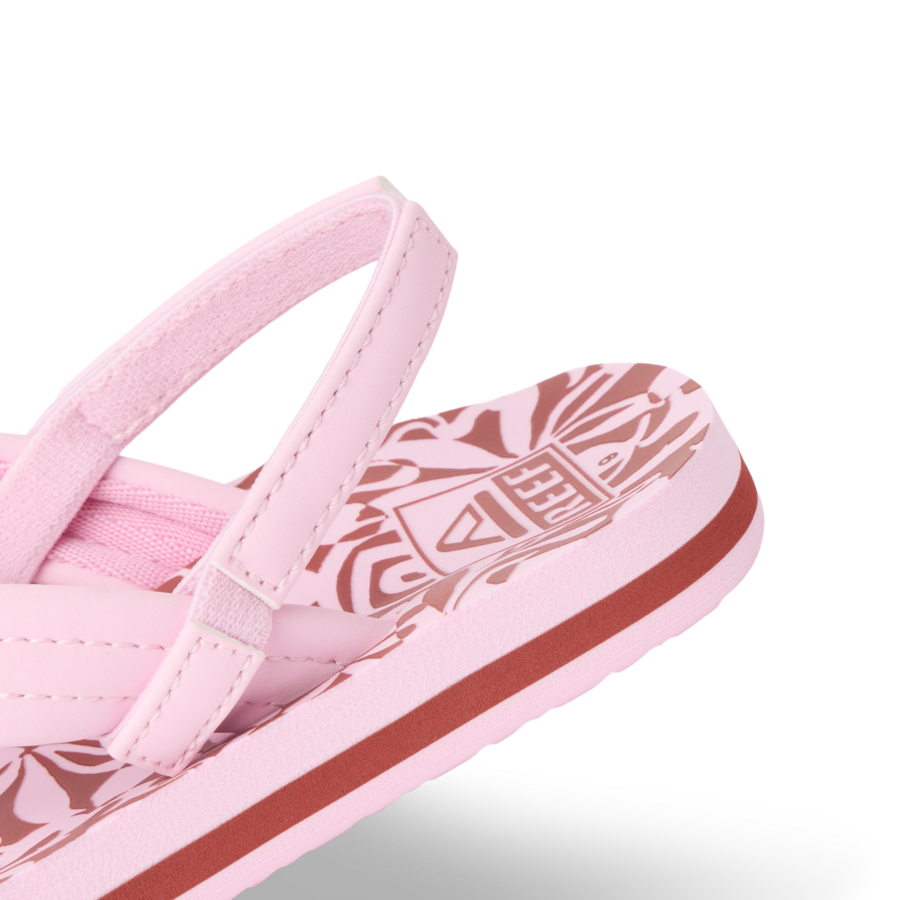 Little Ahi - Pink Modern Floral - Down the Line 2 View
