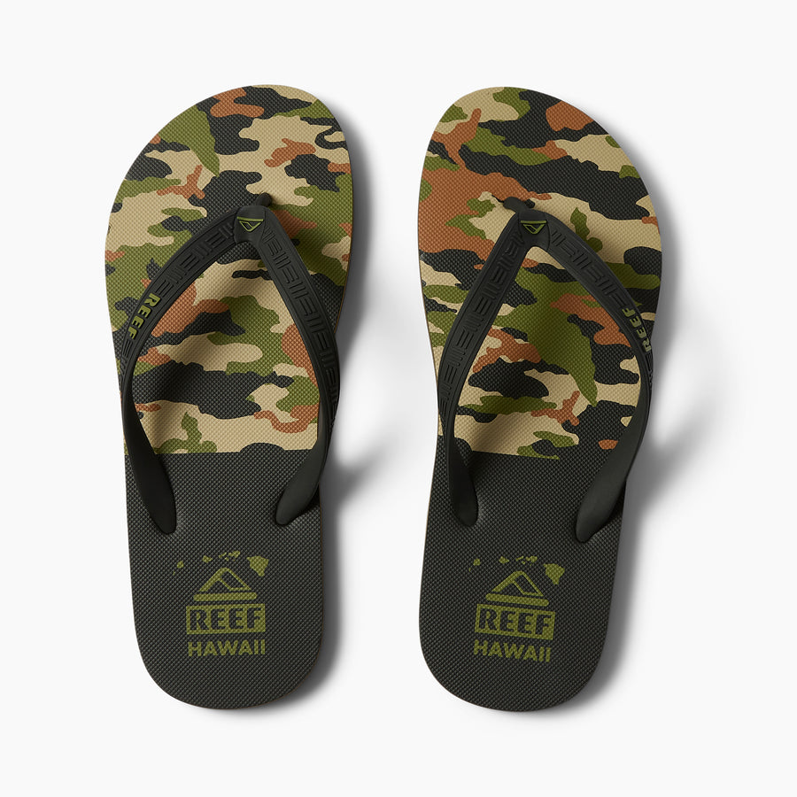 Reef Seaside Prints - Camo Da Chain - Top View