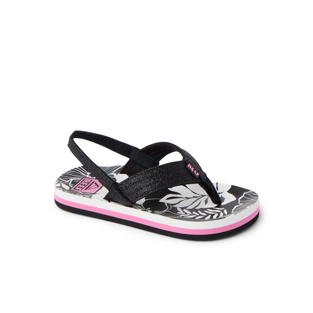 Little Ahi - Pink/Black Floral - Main View