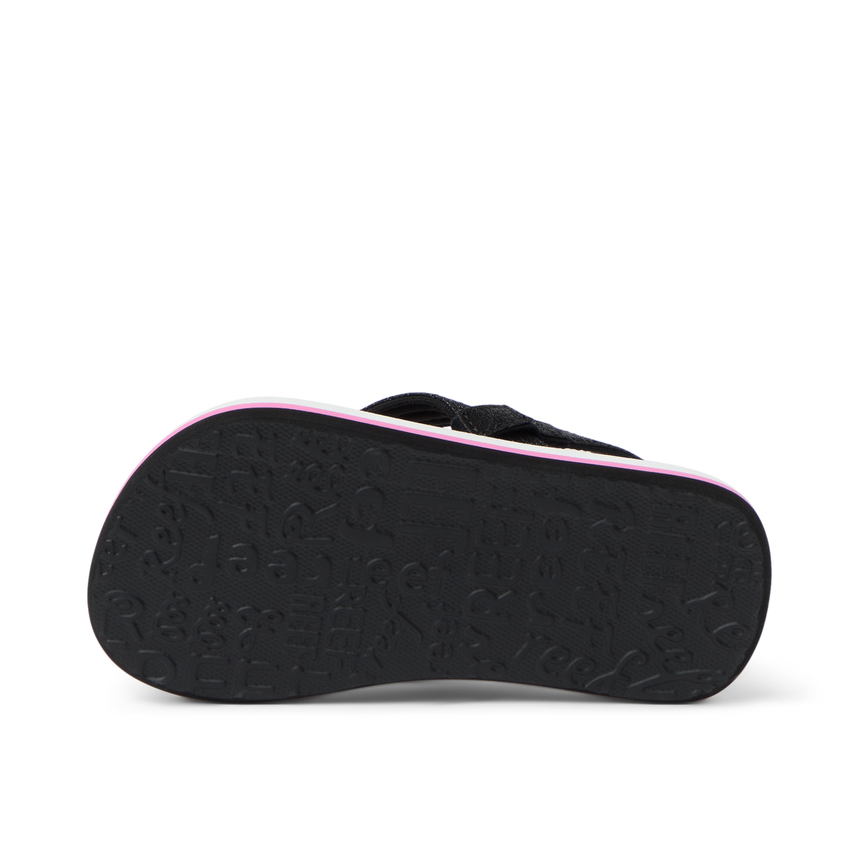 Little Ahi - Pink/Black Floral - Underside View