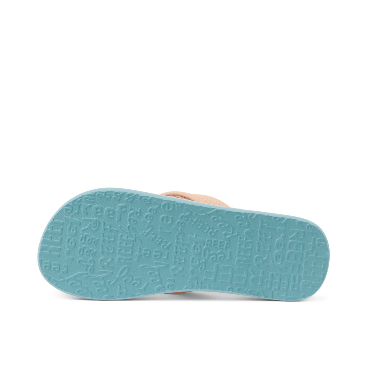 Kids Ahi - Peach/Blue Animal - Underside View