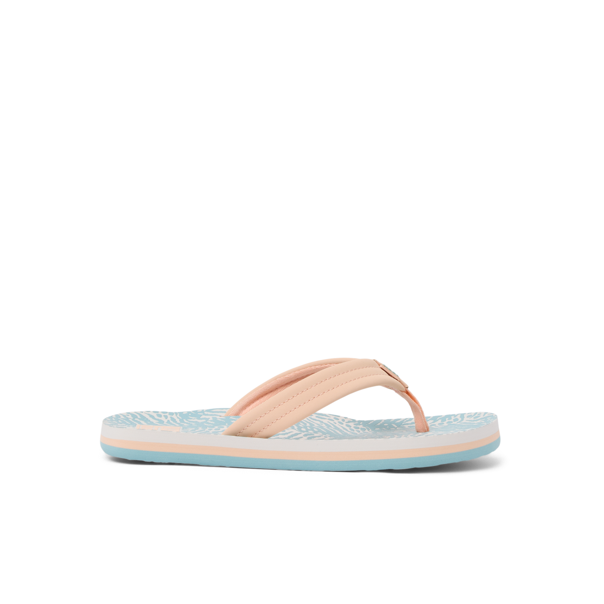 Kids Ahi - Peach/Blue Animal - Right Side View