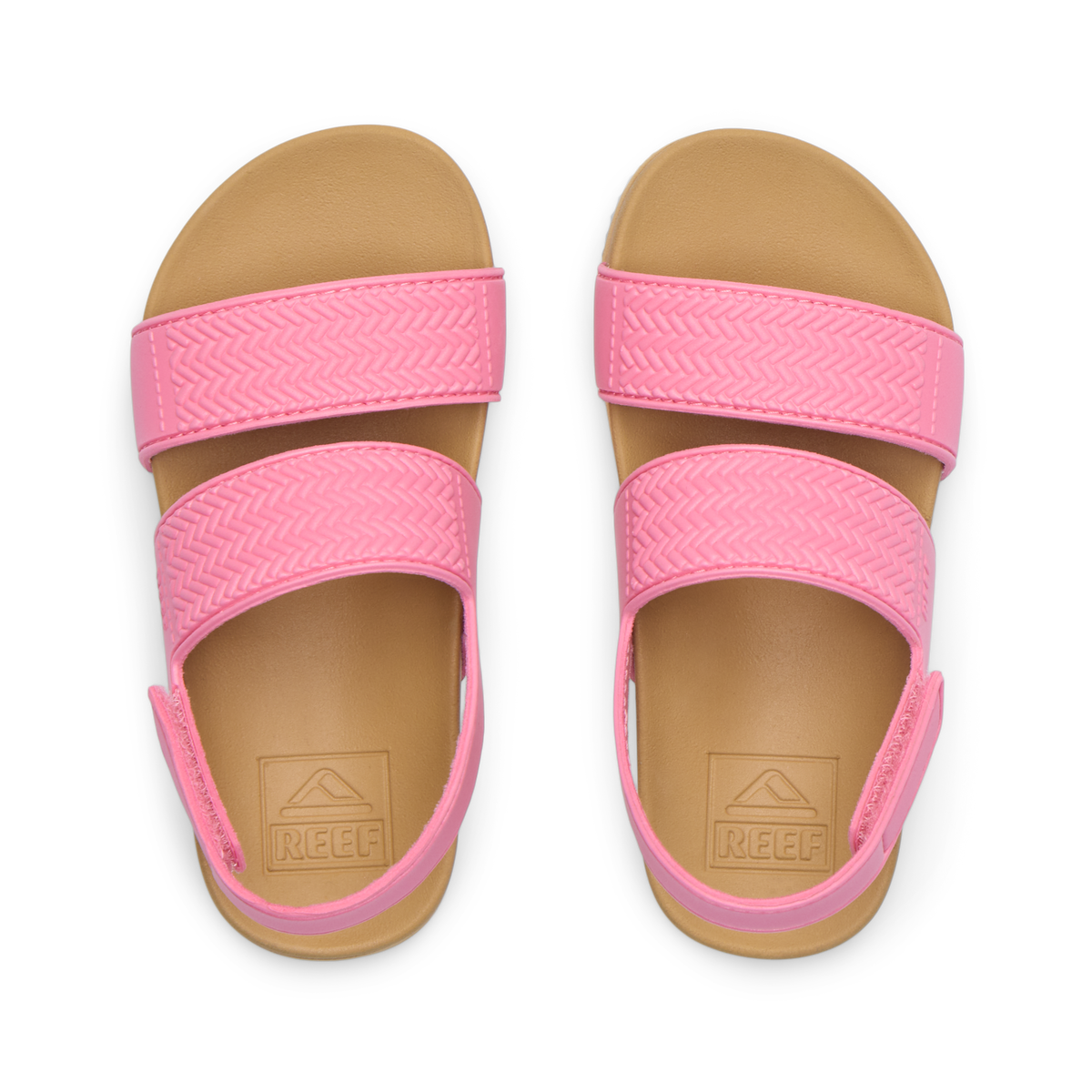 Little Water Vista - Pink Cosmos/Tan - Top View