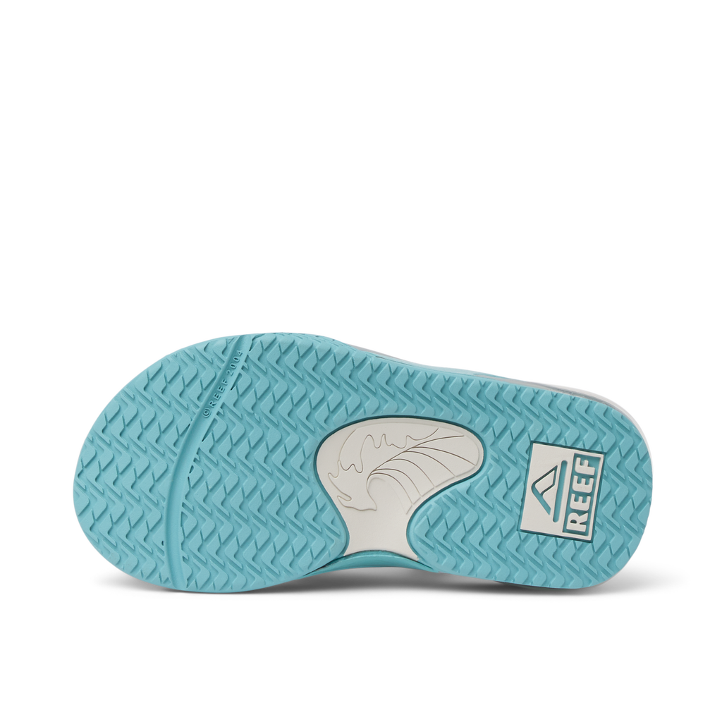 Little Fanning - Tan/Grey/Blue - Underside View