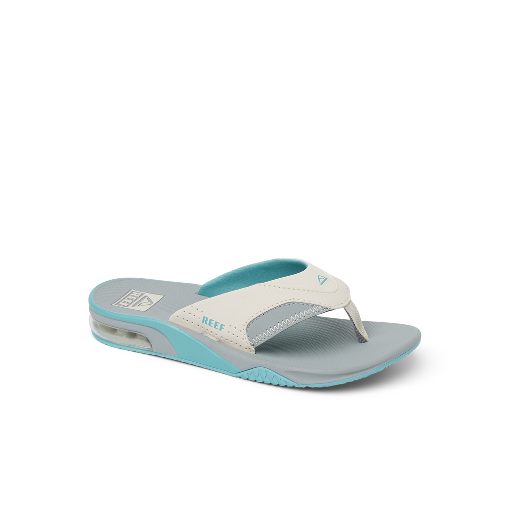 Kids Fanning - Tan/Grey/Blue - Main View