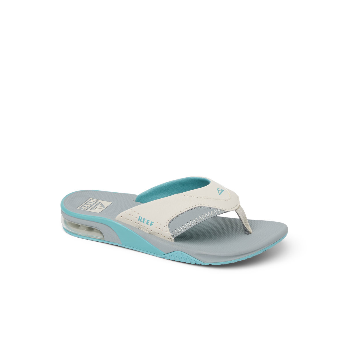 Kids Fanning - Tan/Grey/Blue - Main View