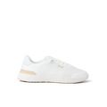 Shoreline Palisades white sneaker facing left, lightweight with anatomical arch support and soft cushioning for comfort.