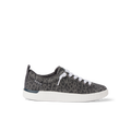 Neptune Alana right-facing sneaker with denim cheetah print, cushioned sole, anatomical arch support for beach comfort.