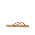 Seaside Square Toe women's sandal facing left, beach-inspired with soft-rebound cushioning and anatomical arch support.