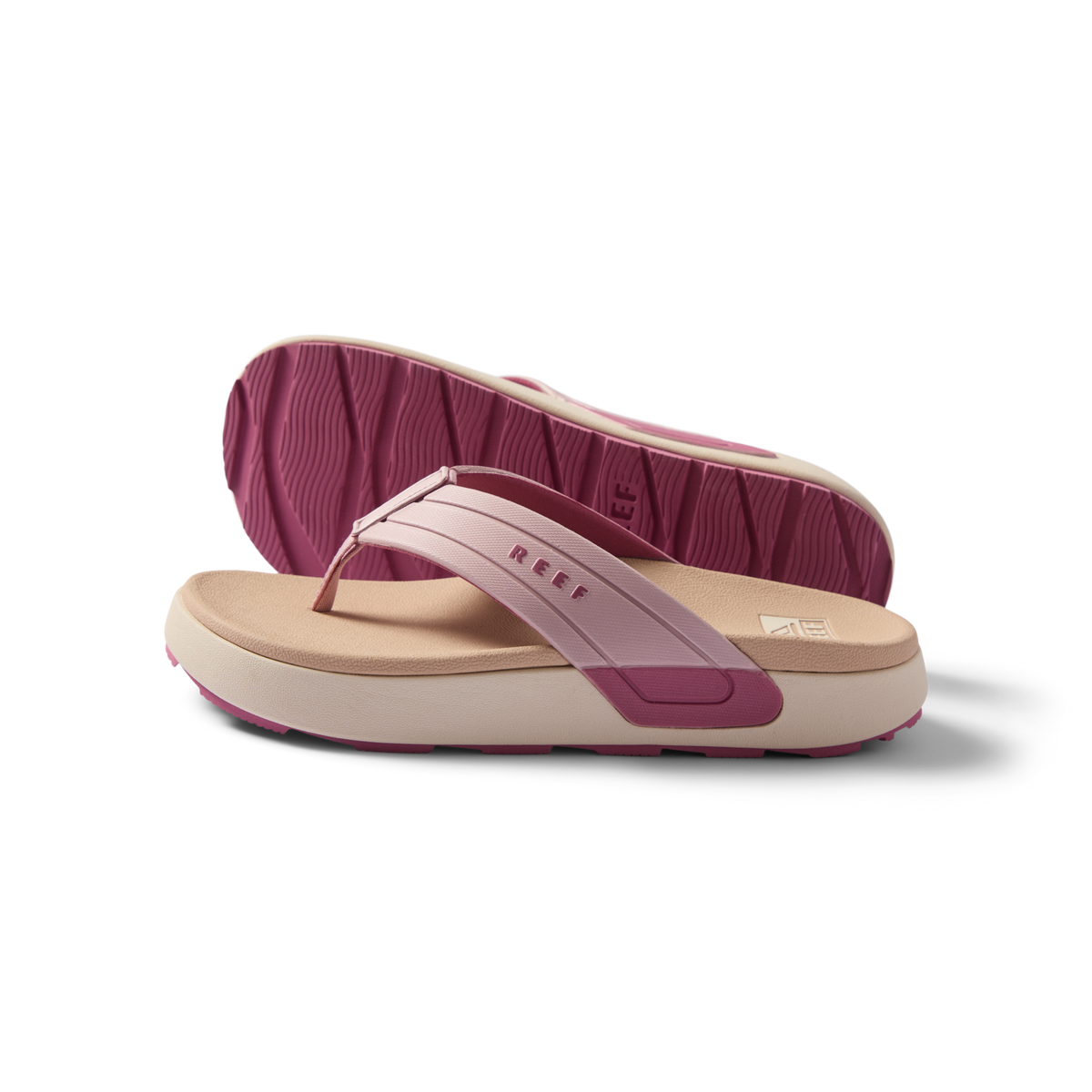 pair of SYDNEE SWELL LOW PALE MAUVE left and bottom view